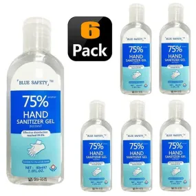 SANI03 Premium Hand Sanitizer Mini 3.4OZ Bottles (6pcs)