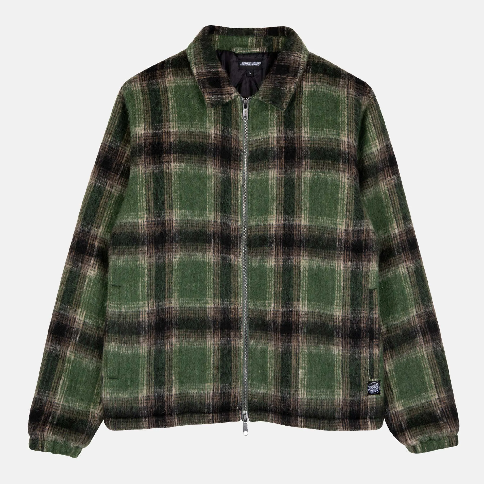 Santa Cruz - Hideout Jacket - Green Check