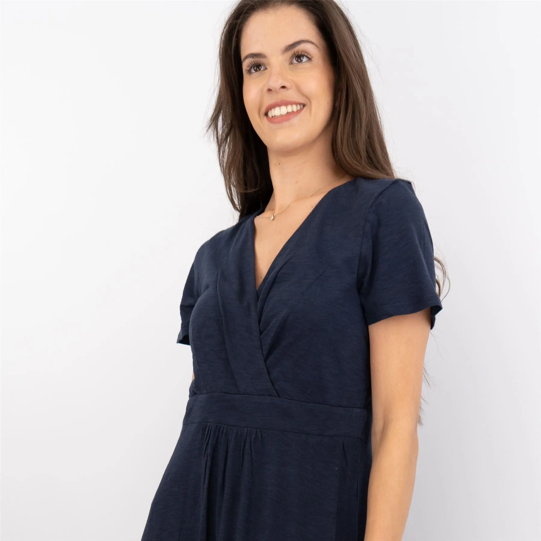 Seasalt Navy Chapelle Jersey Dress