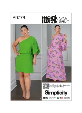 Simplicity S9776 Misses' Caftan In Two Lengths