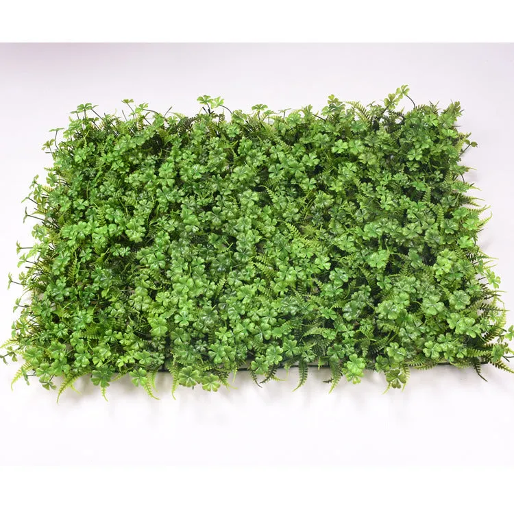 Simulation Plant Wall Eucalyptus Clover Lawn Plant Wall Wedding Hotel Background Wall Decoration