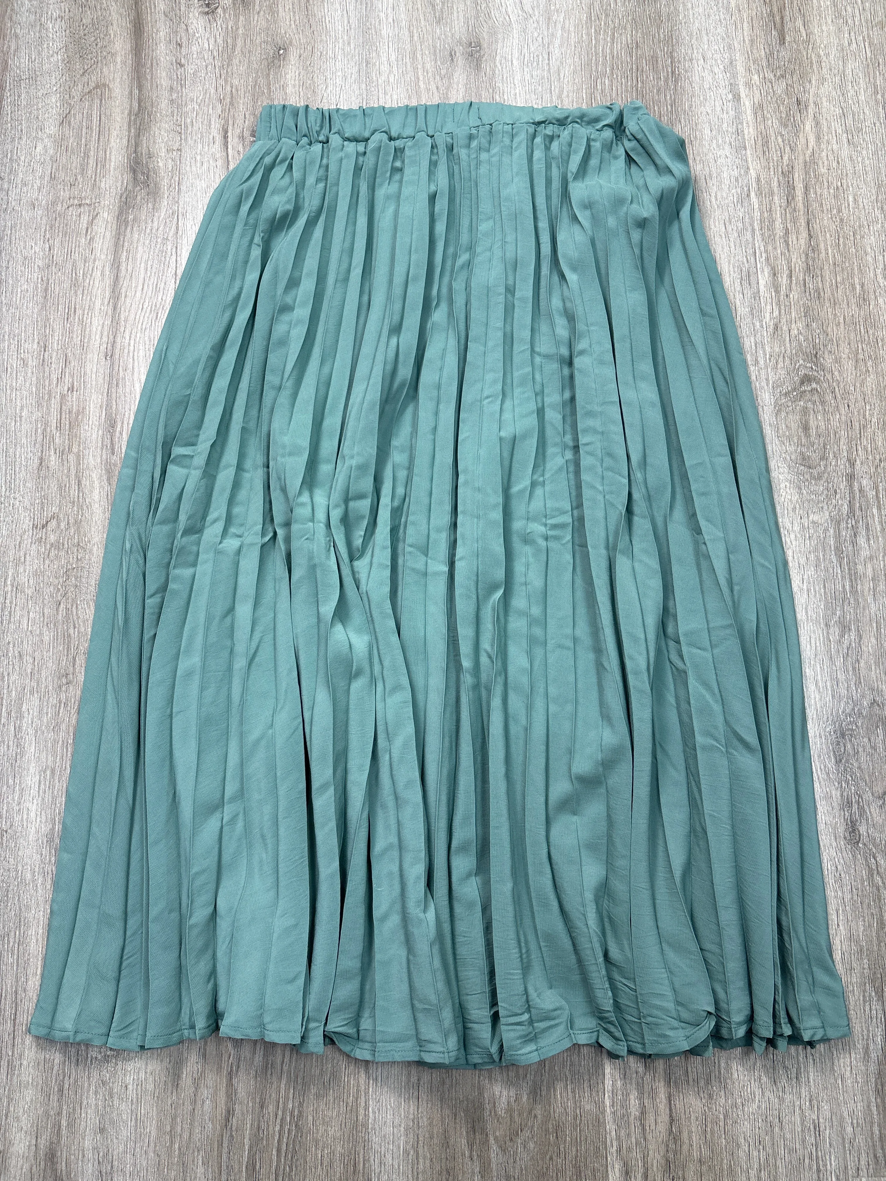 Skirt Maxi By A New Day In Teal, Size: M