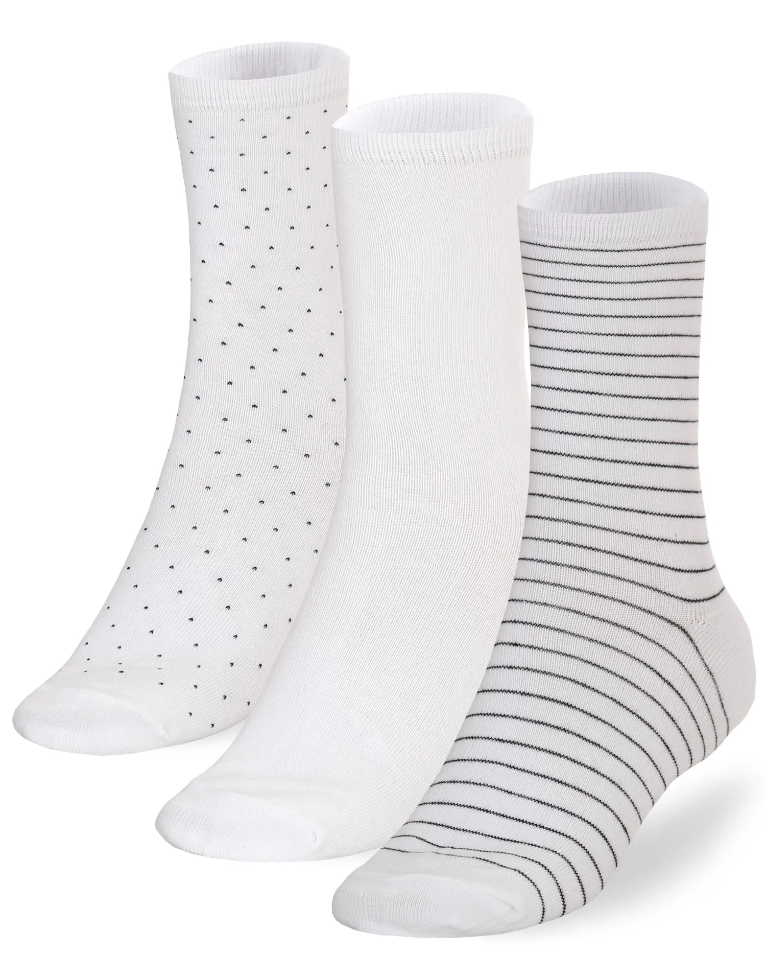 Socksmile Women's Fashion Crew Socks 6 Pair Pack.