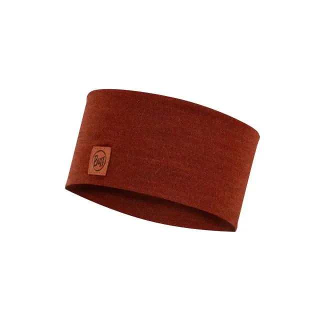 Solid Sienna | Merino Wide Headband | Buff