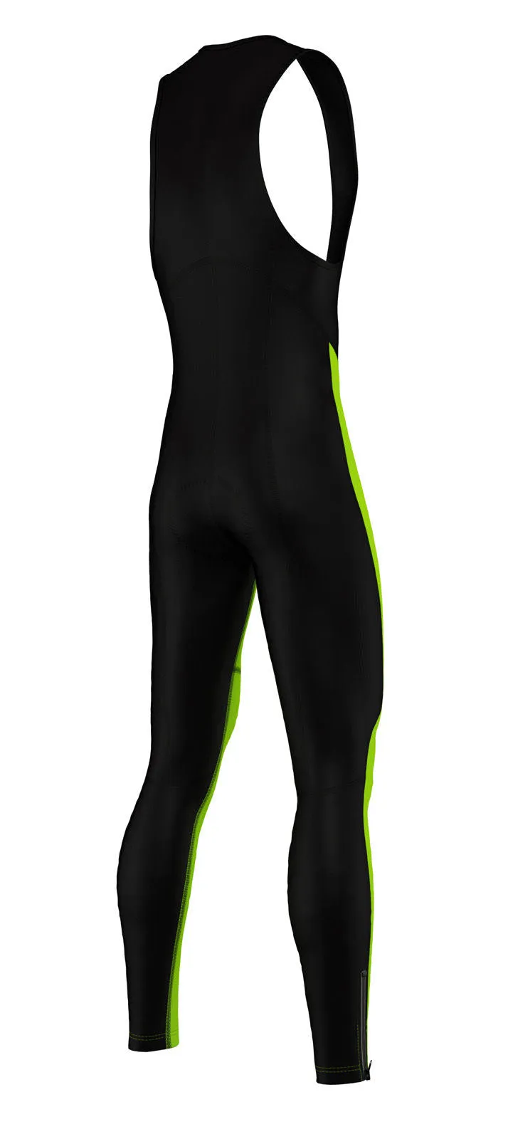 Sparx Men Winter Cycling Thermal Roubaix Bib Tights Padded Bib Pants High Viz Bike Leggings