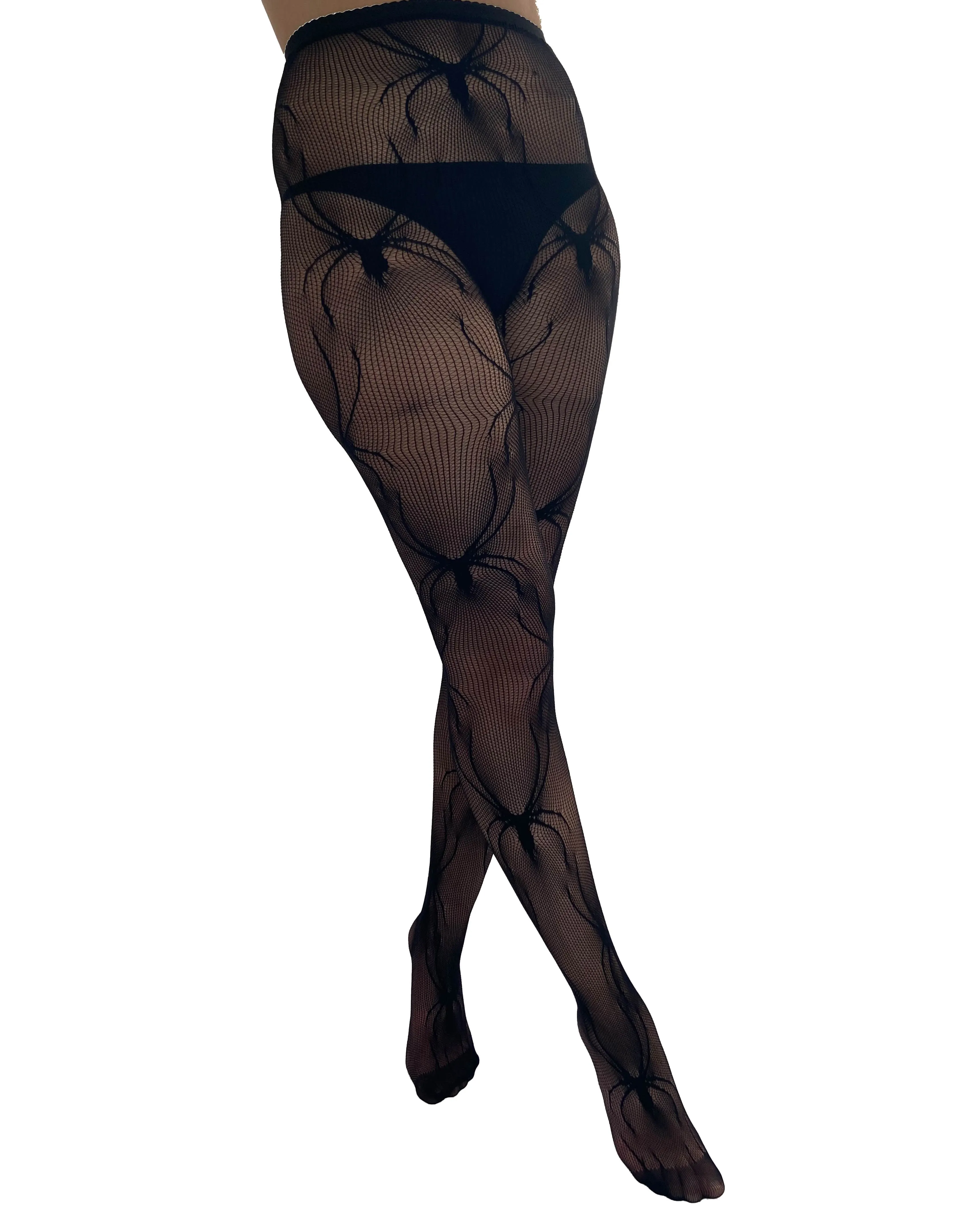 Spider Net Tights