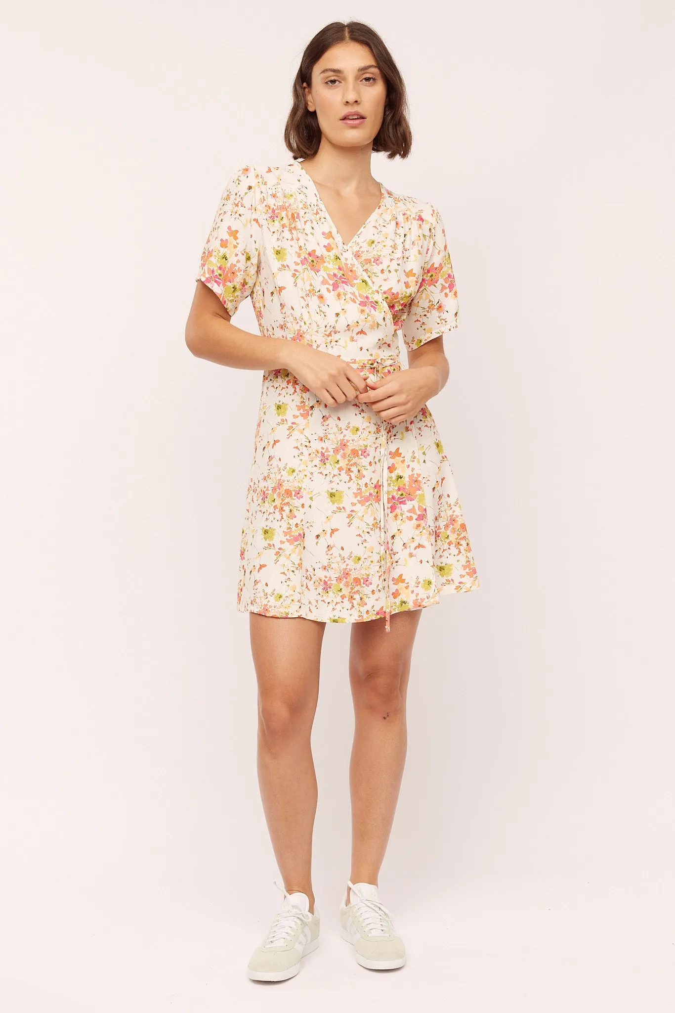 Spire Short dress - Garden Flower