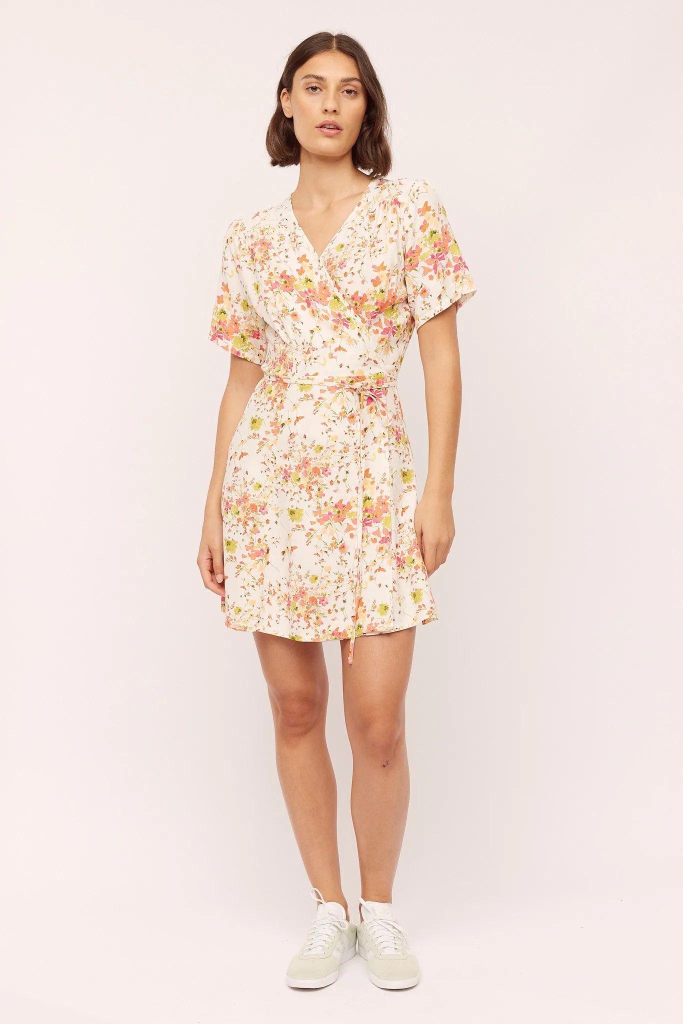 Spire Short dress - Garden Flower