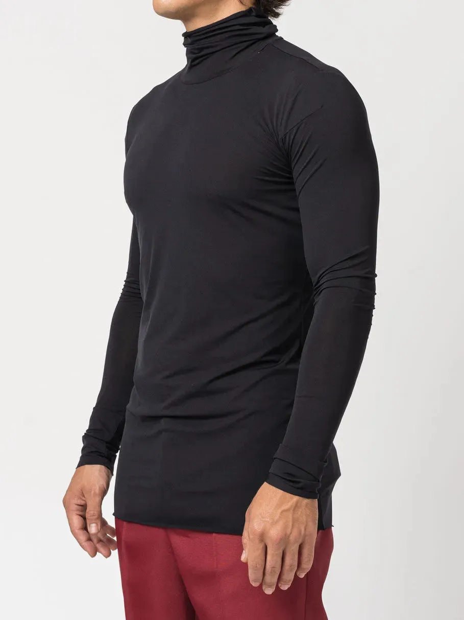 Stretch Turtleneck Top