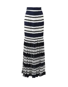 Stripe Maxi Skirt