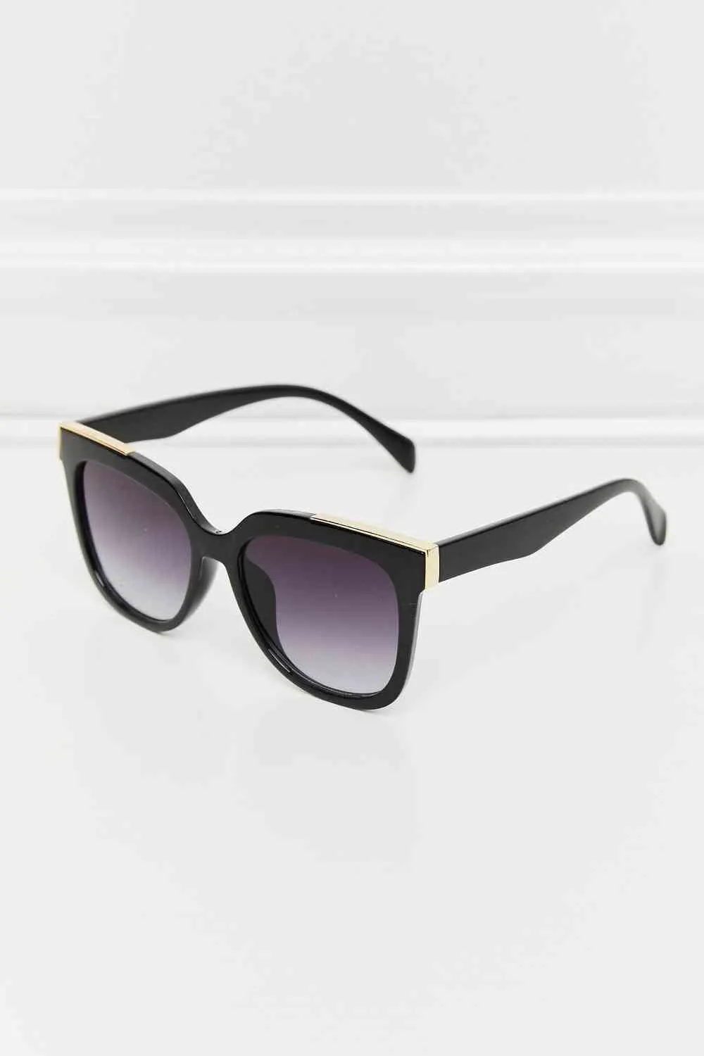 Stylish UV400 Acetate Lens Full Rim Sunglasses