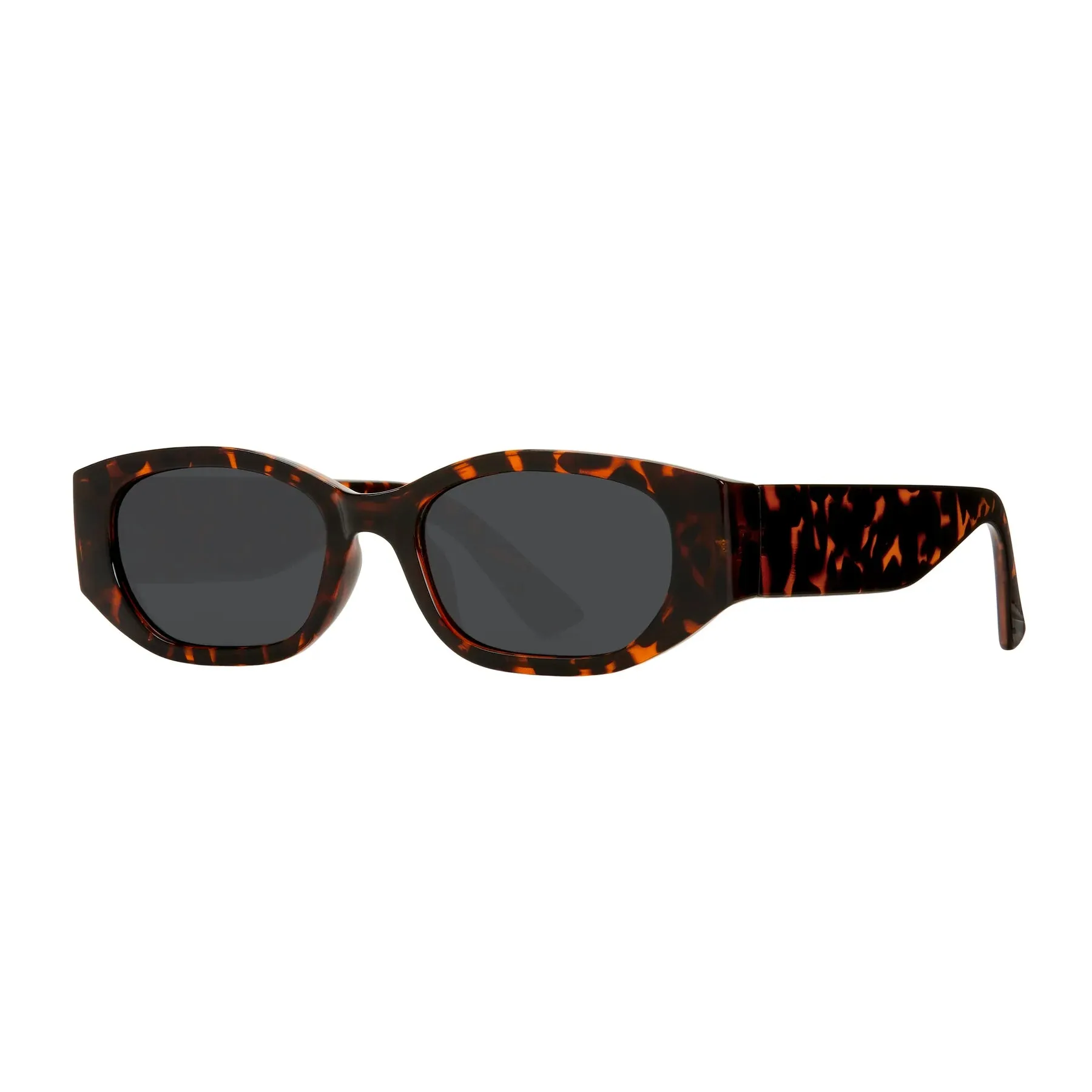 Taj Sunglasses - Walnut Tortoise   Smoke