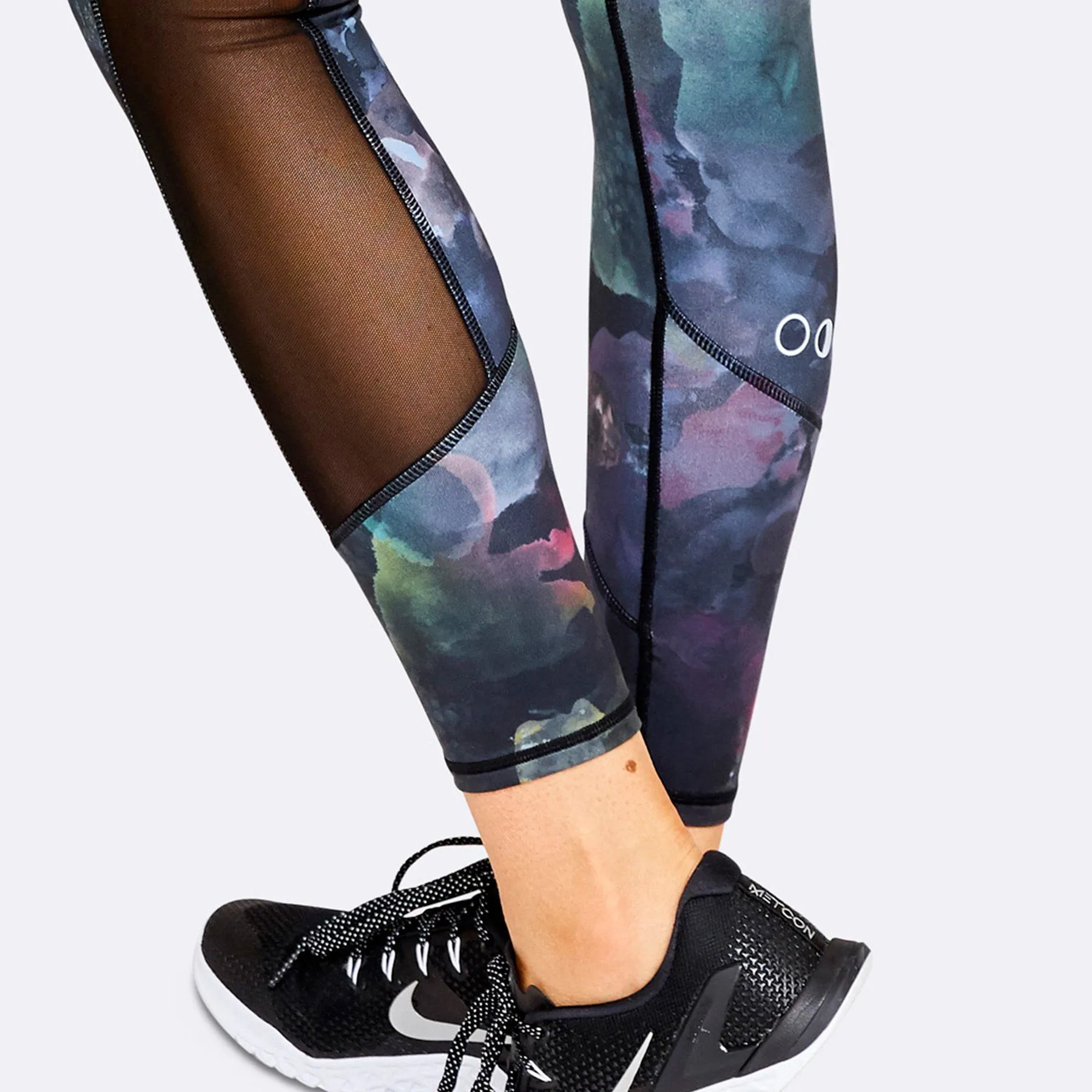 The Brave - Women's 7/8 Length Tights - Watercolour