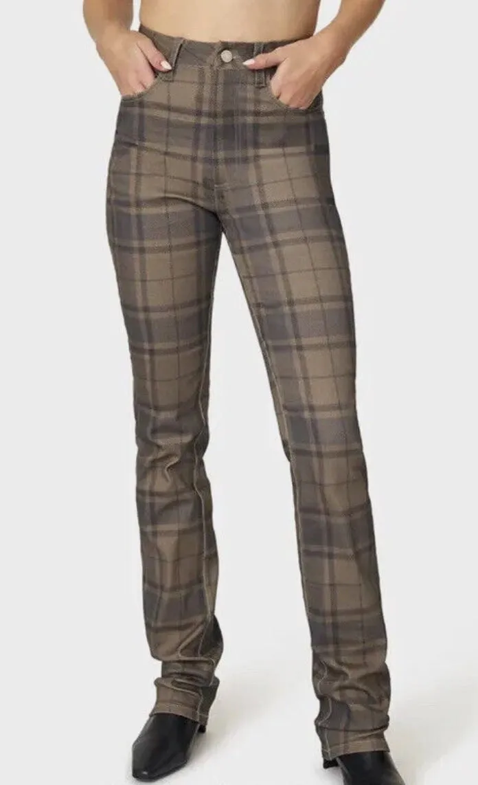 The Icon Jean in Cool Plaid