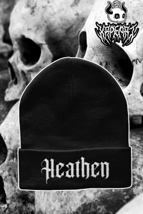 THE ORIGINAL "HEATHEN" Embroidered Beanie