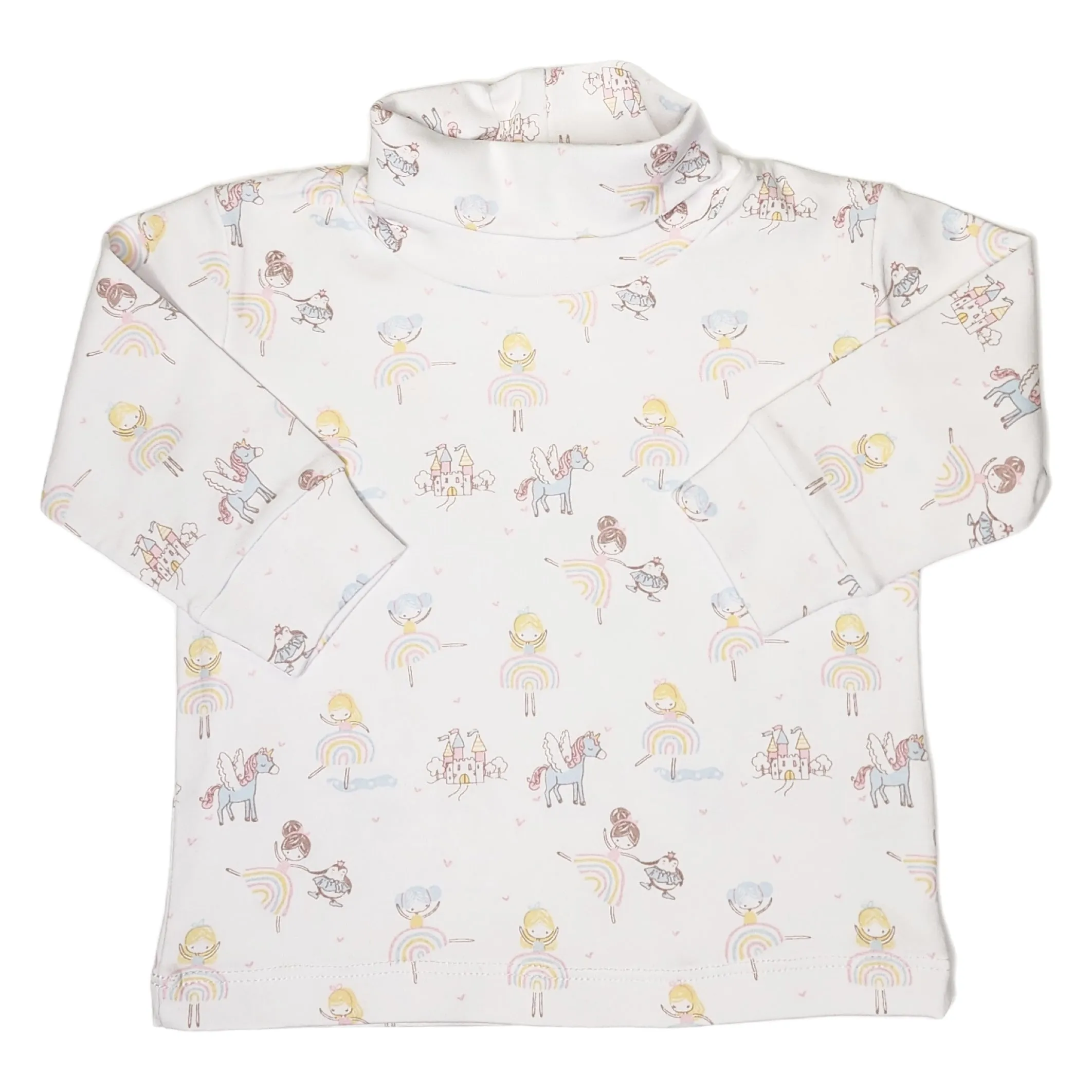 Turtleneck Fairy Tale Ballerina Print