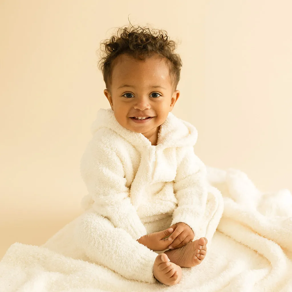 Vanilla Cuddle Hooded Romper