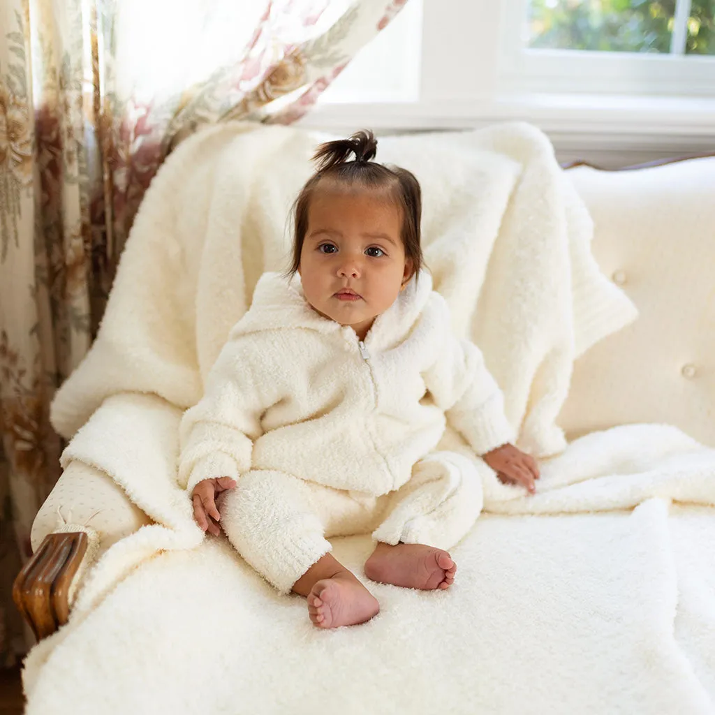 Vanilla Cuddle Hooded Romper