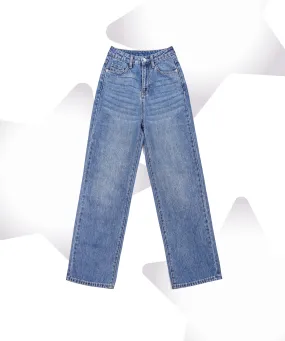 Vintage Denim Flared Pants