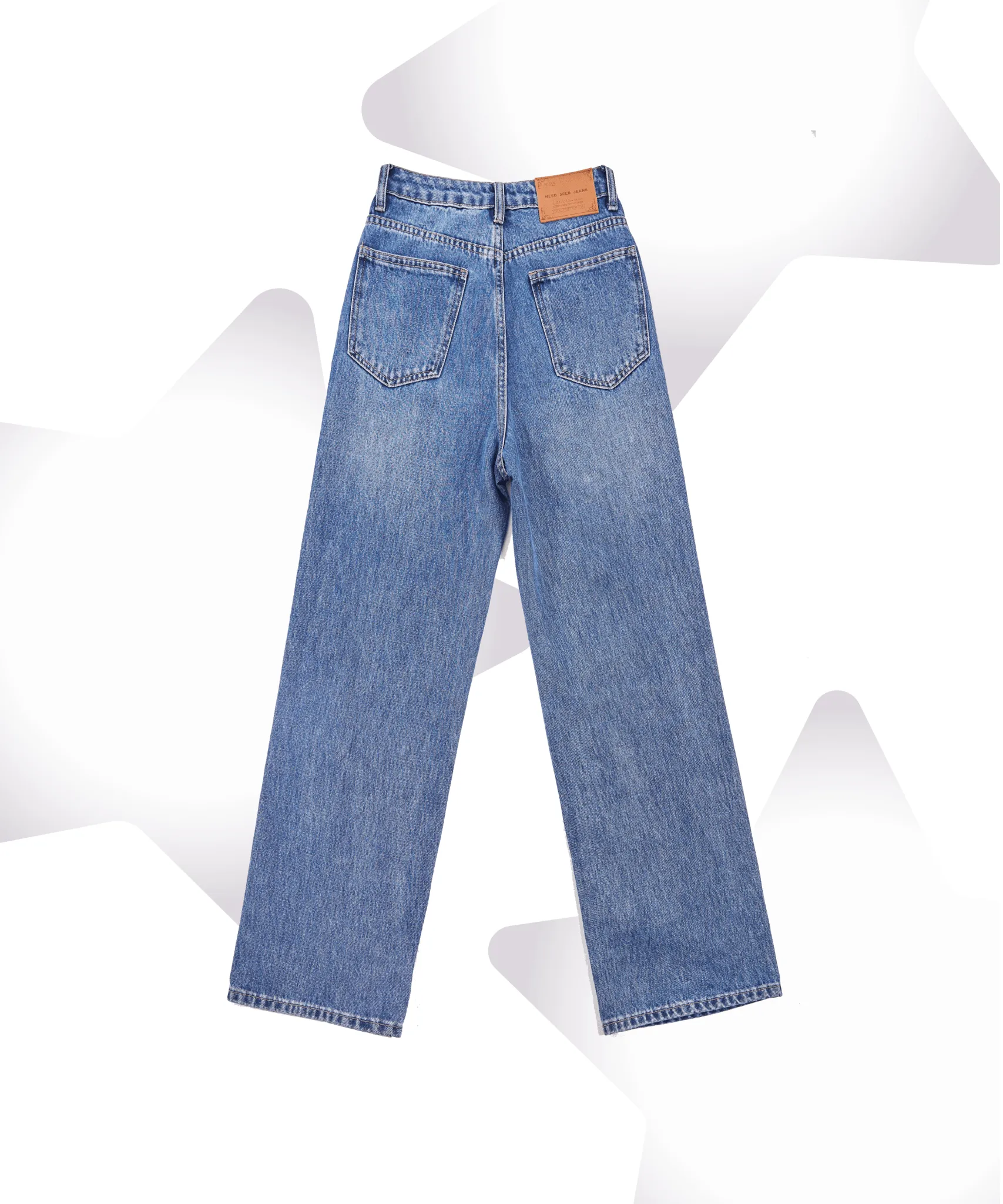 Vintage Denim Flared Pants