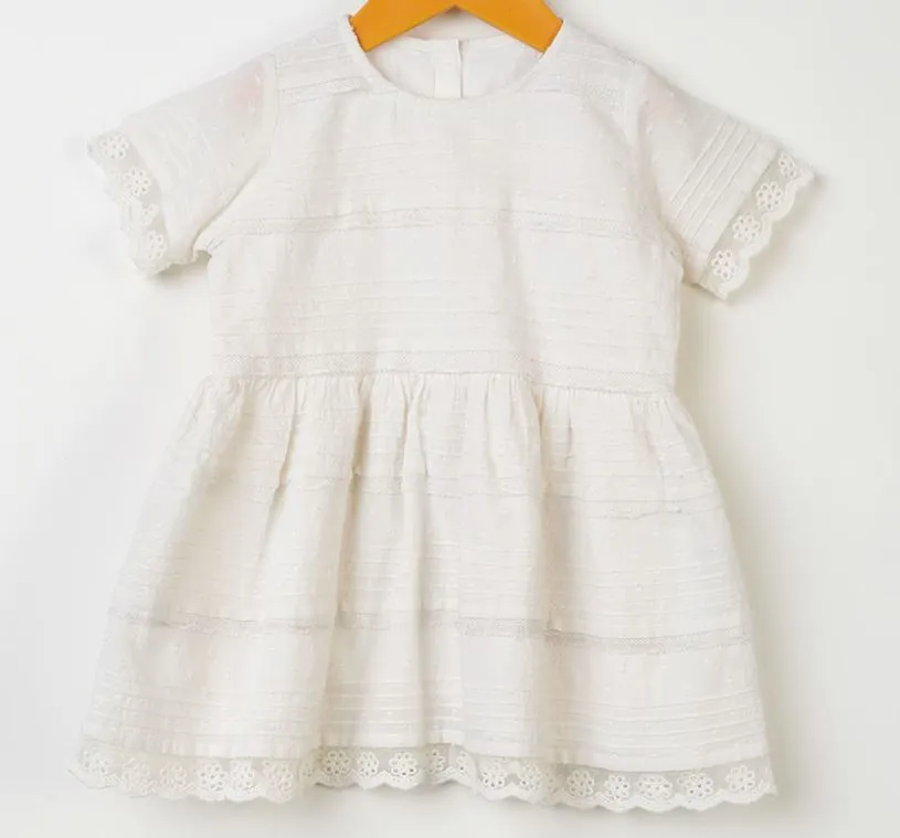 Vintage Little Dress - White