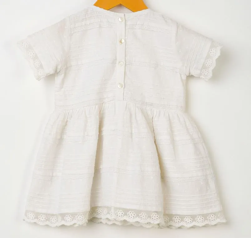 Vintage Little Dress - White