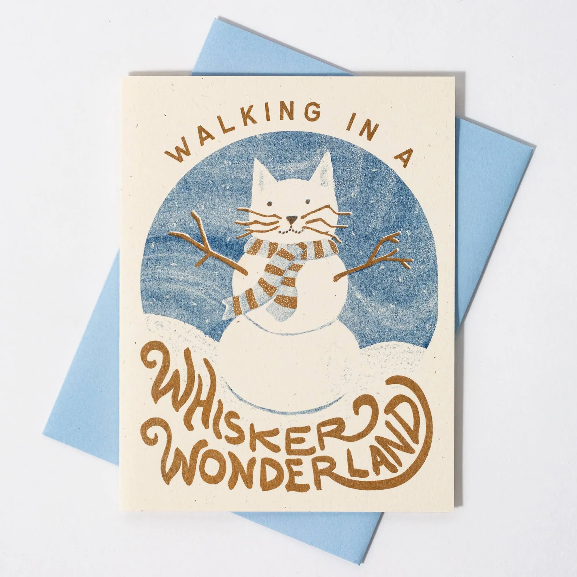 Walking in a Whisker Wonderland - Holiday Card