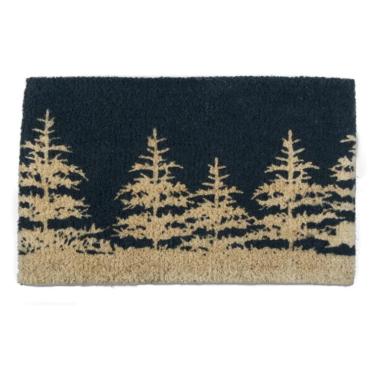 Winter Tree Coir Mat