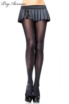 Womens Glitter Lurex Tights