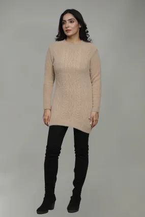 Woolen Round Neck Top For Women