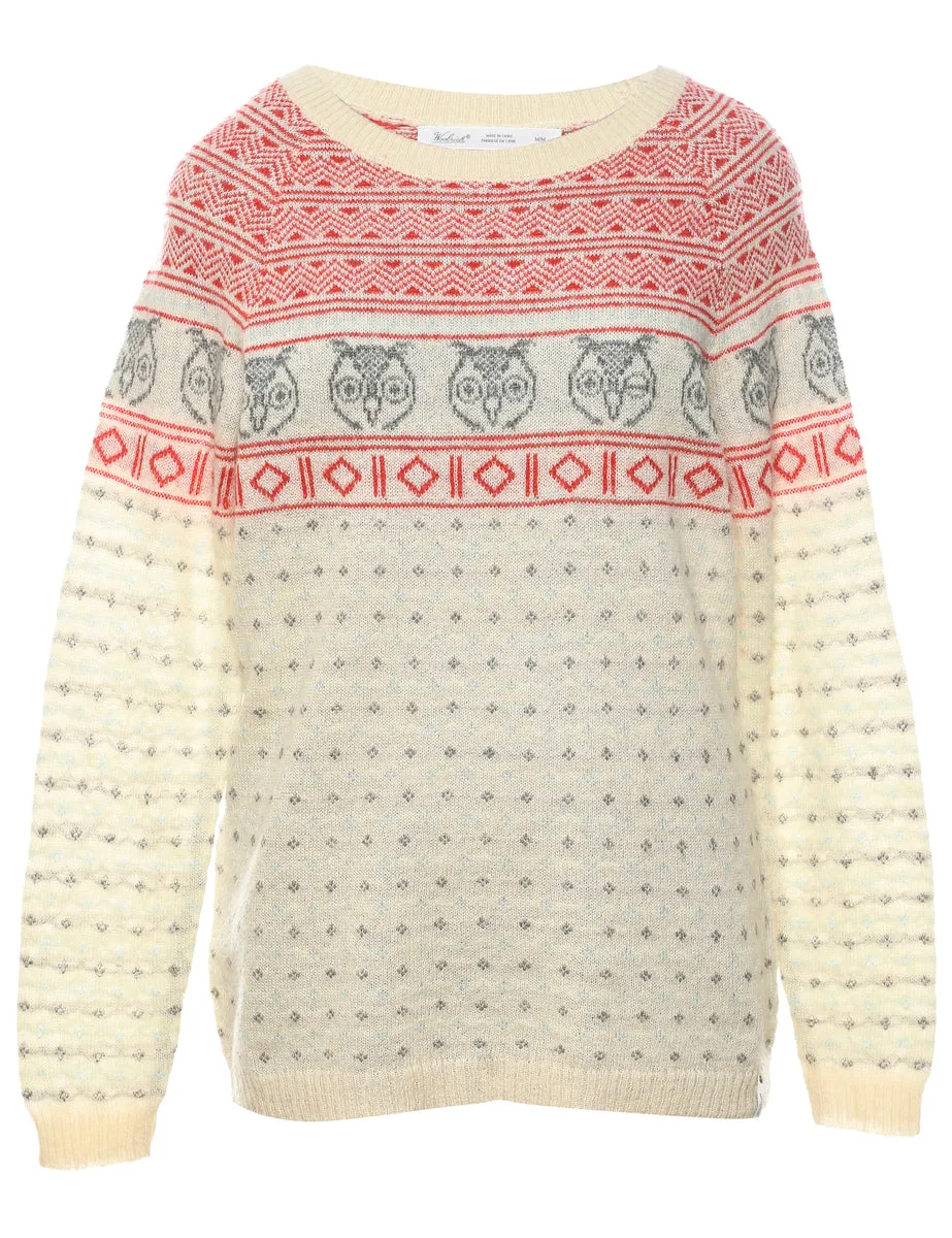 Woolrich Nordic Jumper - M