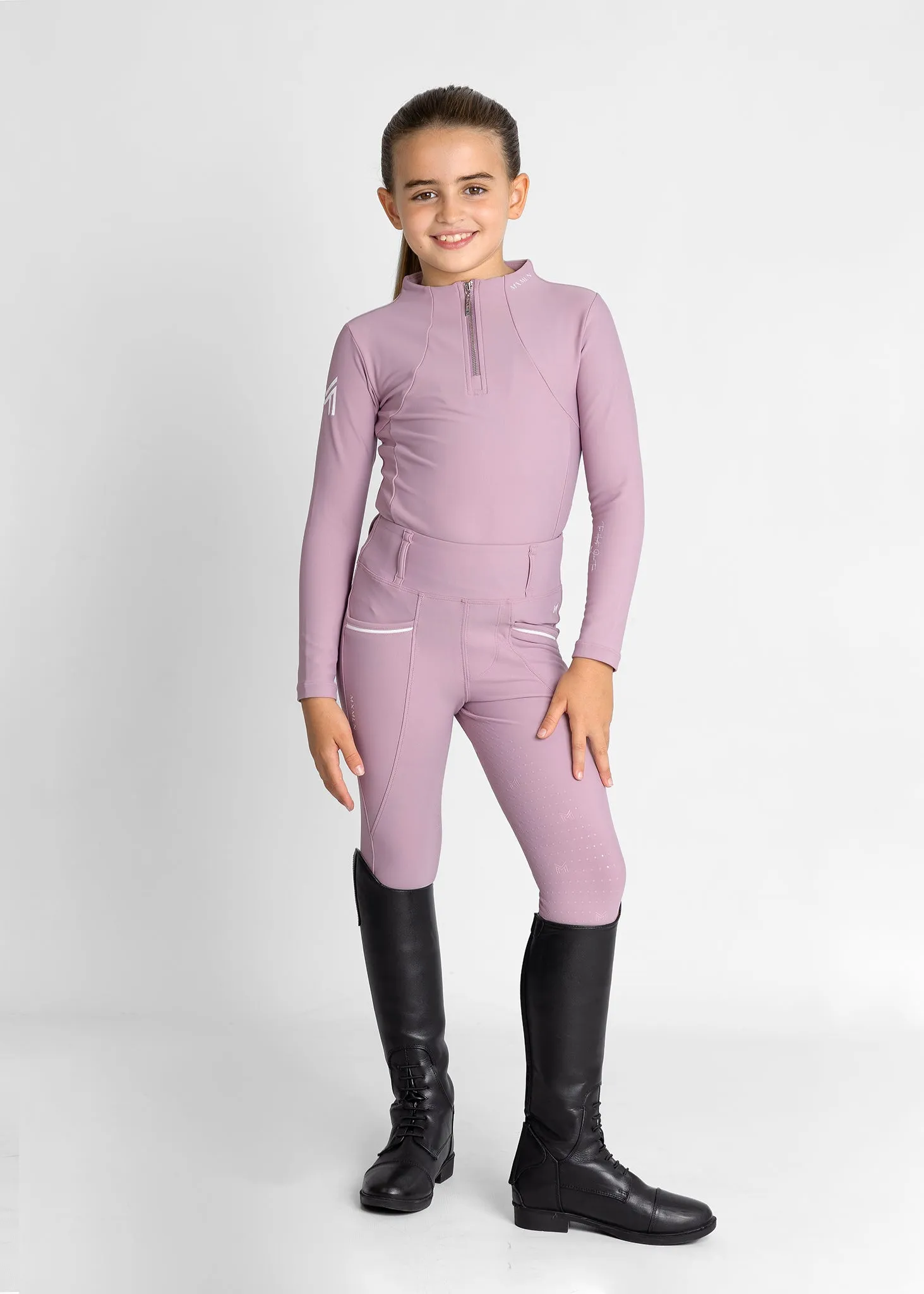 YR Long Sleeve Base Layer (Mauve)