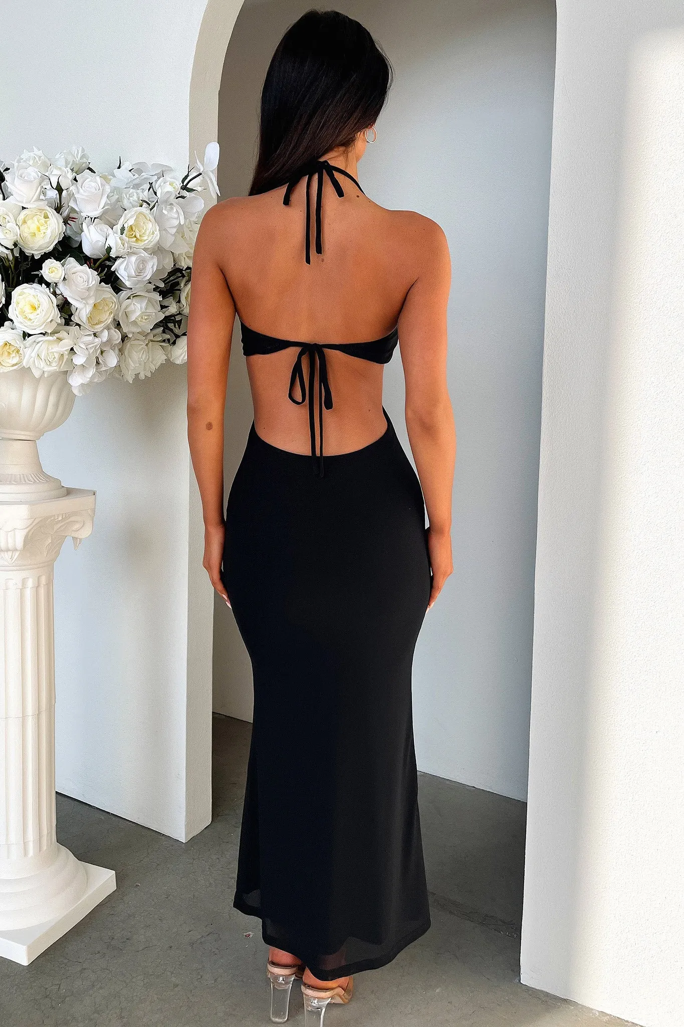 Zaric Maxi Dress - Black